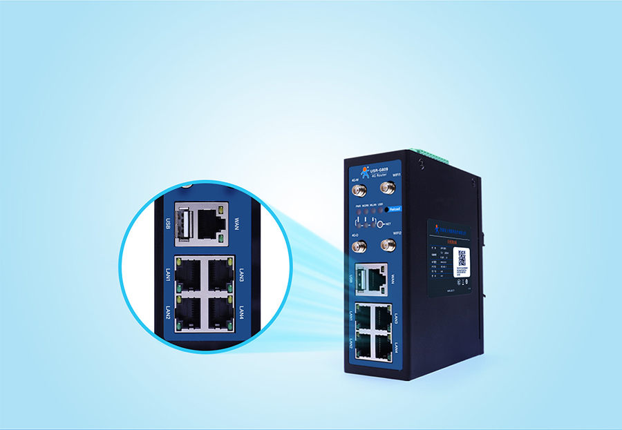 4G工业路由网关的网管型VLAN划分 4G工业路由网关的网管型VLAN划分